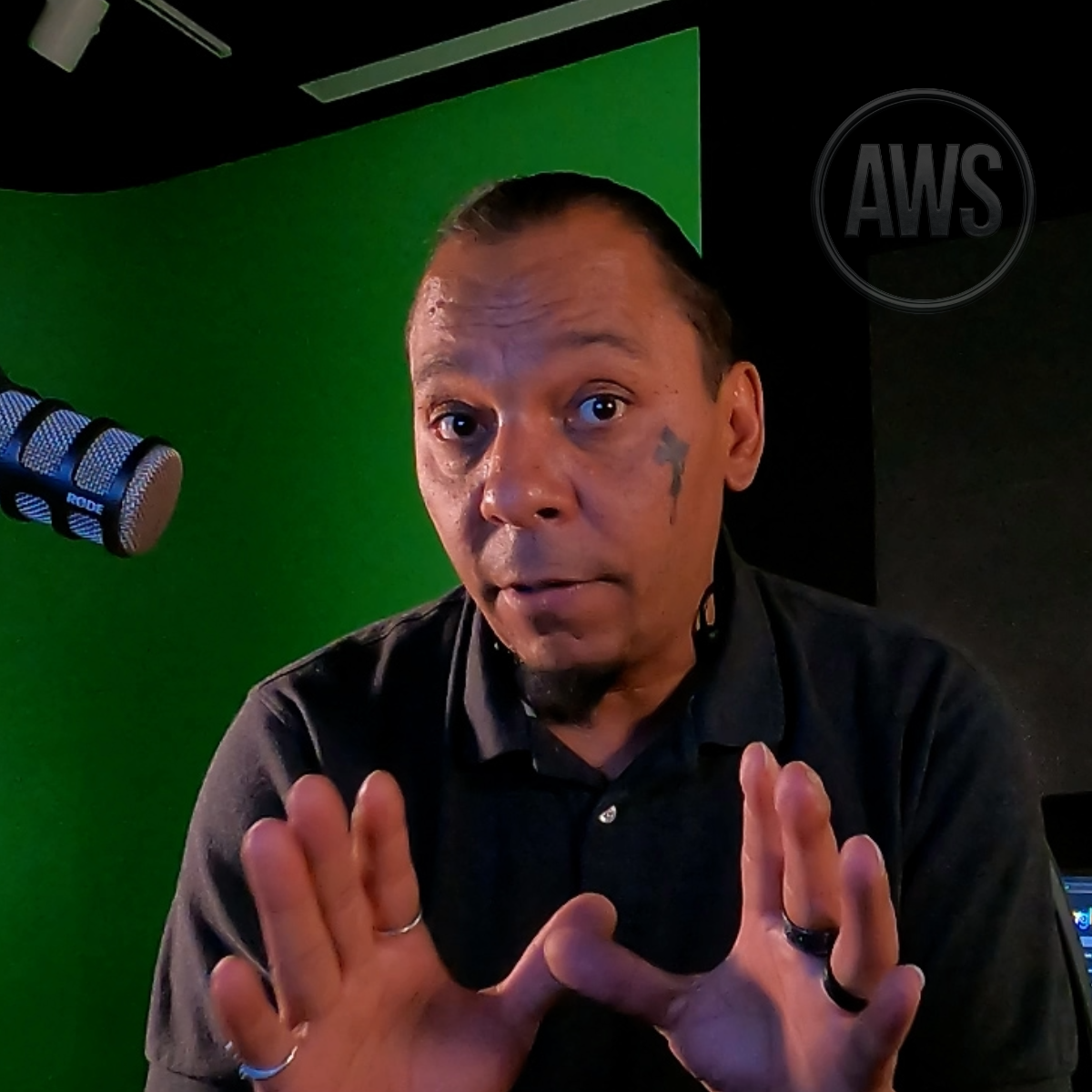 Content creator filming behind-the-scenes at a creative shoot